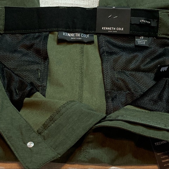 Kenneth Cole Men’s Slim Fit Tech Shorts - Picture 5 of 9